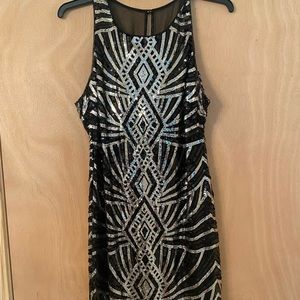 Bisou Bisou Sequin Cocktail Dress